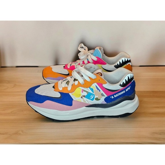 A bathing ape x new balance Other - Bape x new balance 57/40 multicolor Mens Size 10 Pre-owned